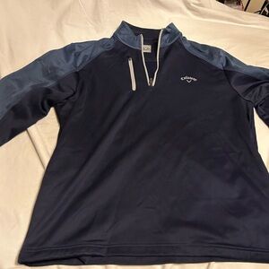 Callaway Men's Lightweight Jacket - Navy and Blue